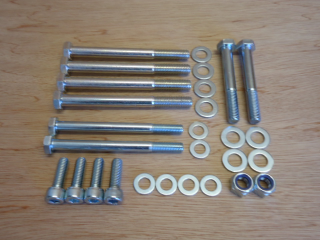 Cosworth 4x4 Front Crossmember Complete Bolt Set Cosworth 4x4 Front Crossmember Complete Bolt Set